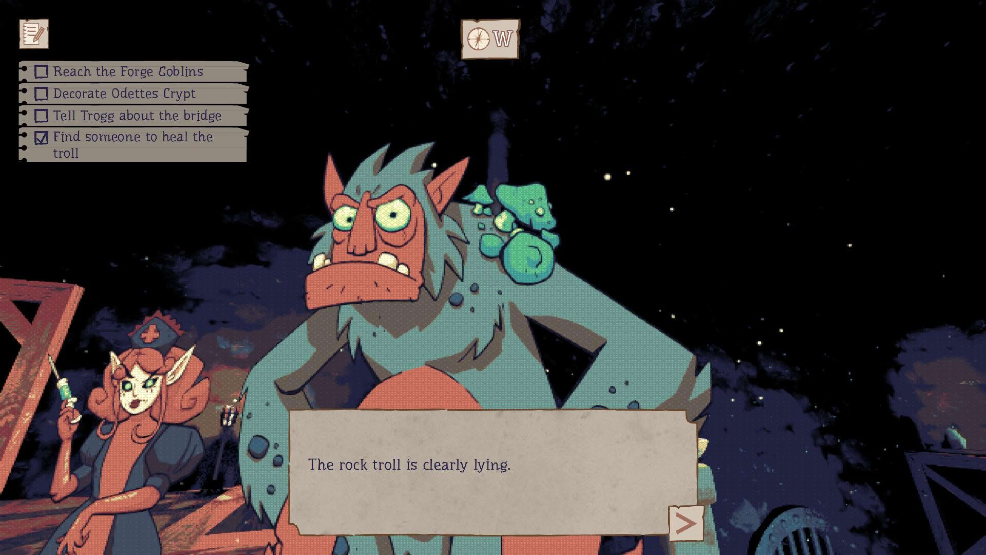 Screenshot for Mops & Mobs: A Sweeping Dungeon Adventure