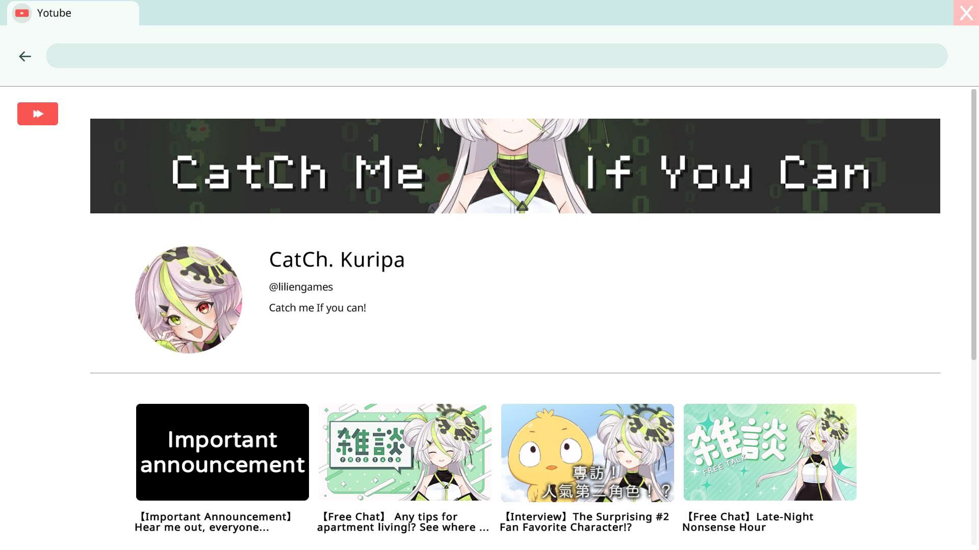 Screenshot for The Real Face of a VTuber
