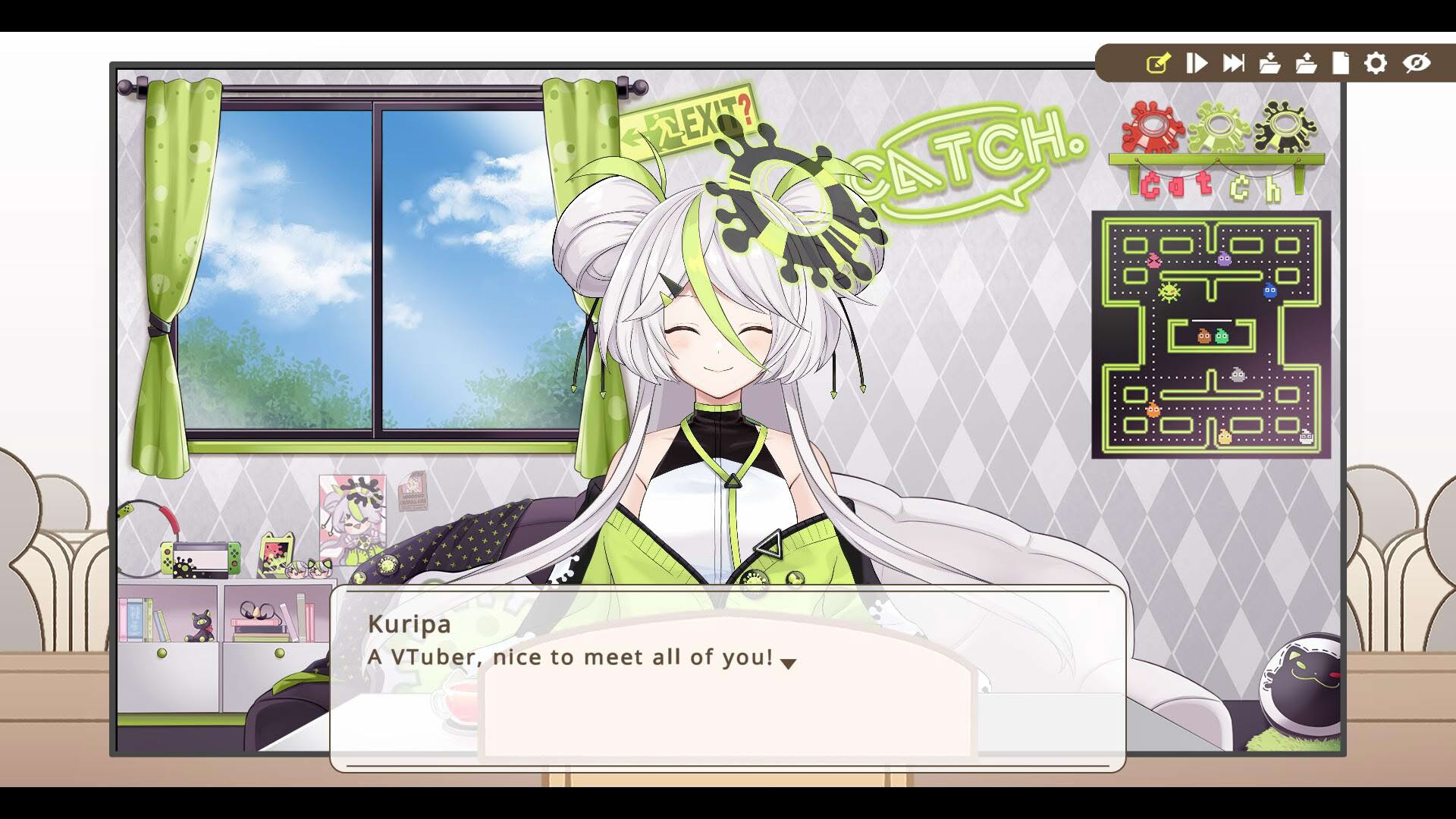Screenshot for The Real Face of a VTuber