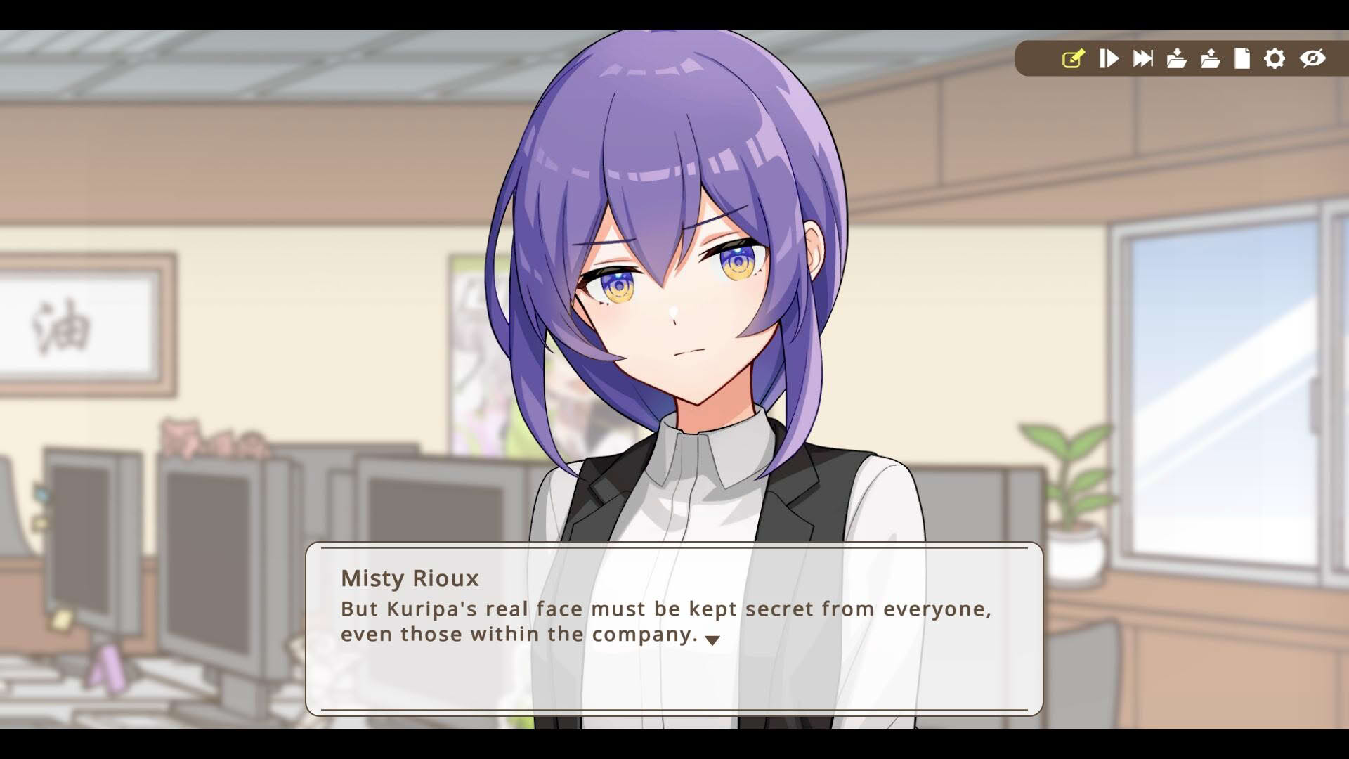 Screenshot for The Real Face of a VTuber