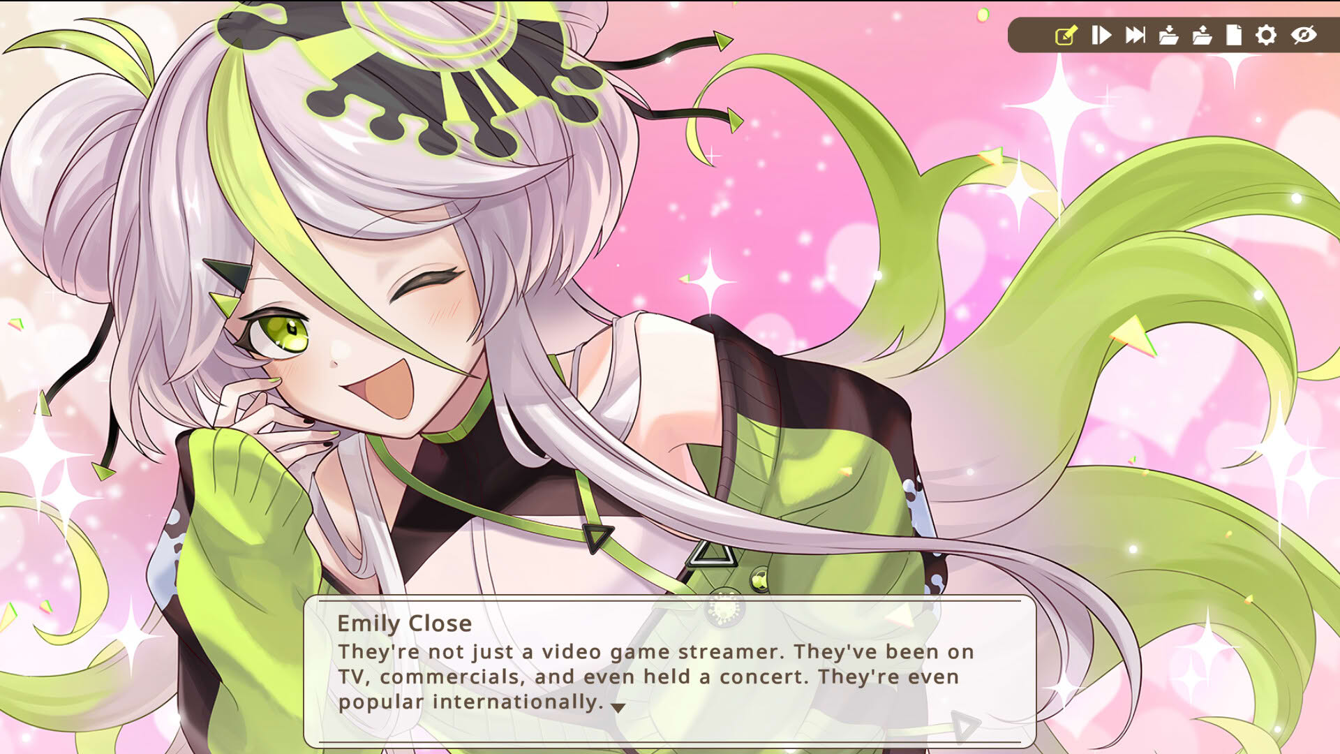 Screenshot for The Real Face of a VTuber