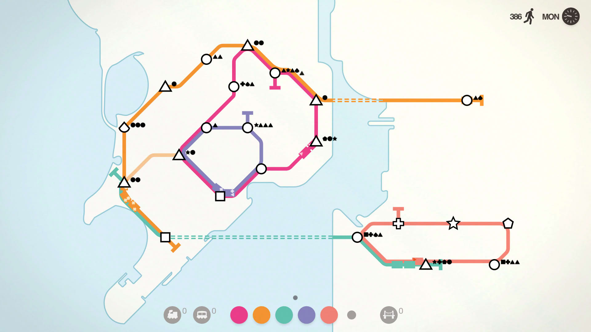 Screenshot for Mini Metro