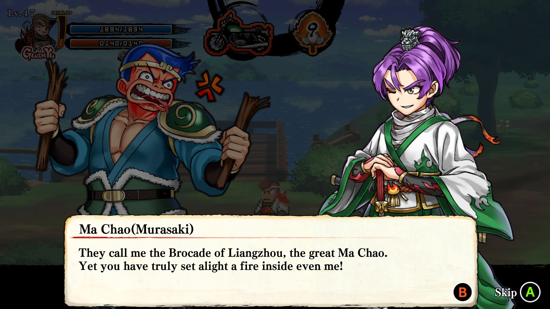 Screenshot for River City Saga: Three Kingdoms Next