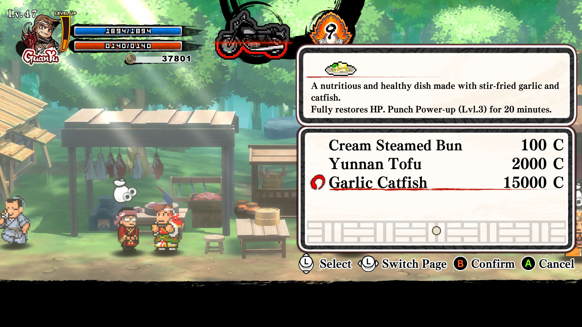 Screenshot for River City Saga: Three Kingdoms Next