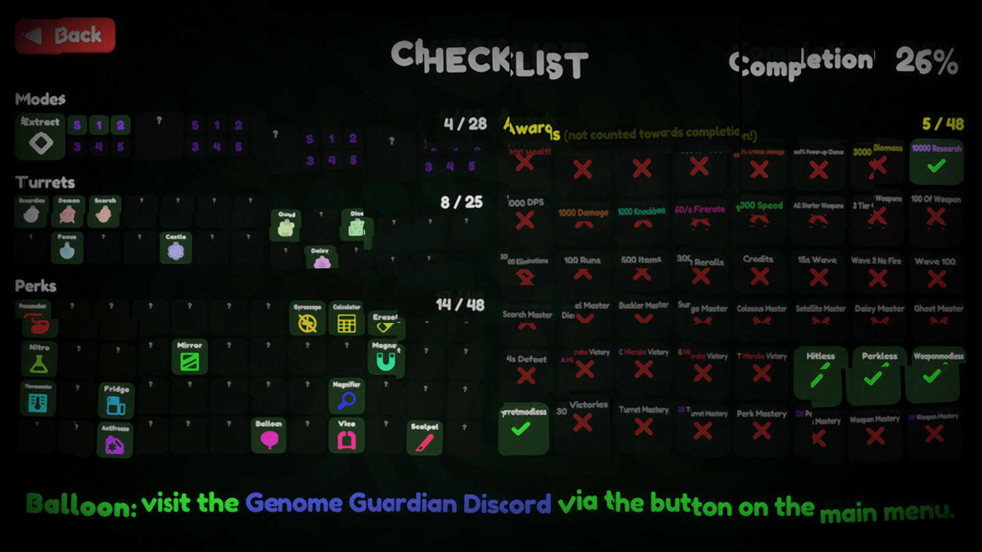 Screenshot for Genome Guardian