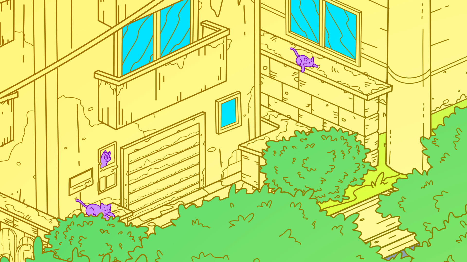 Screenshot for Stray Cats in Cozy Town