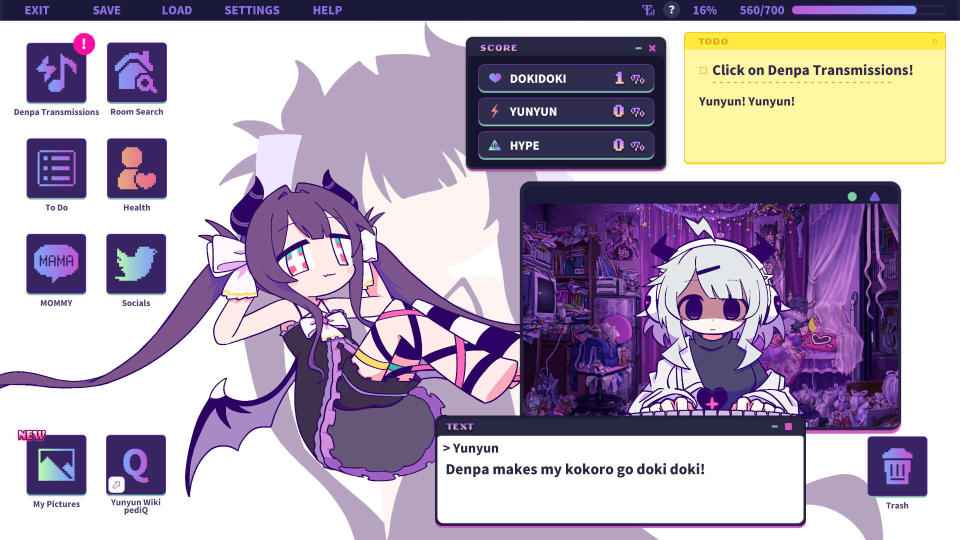 Screenshot for Yunyun Syndrome!?: Rhythm Psychosis