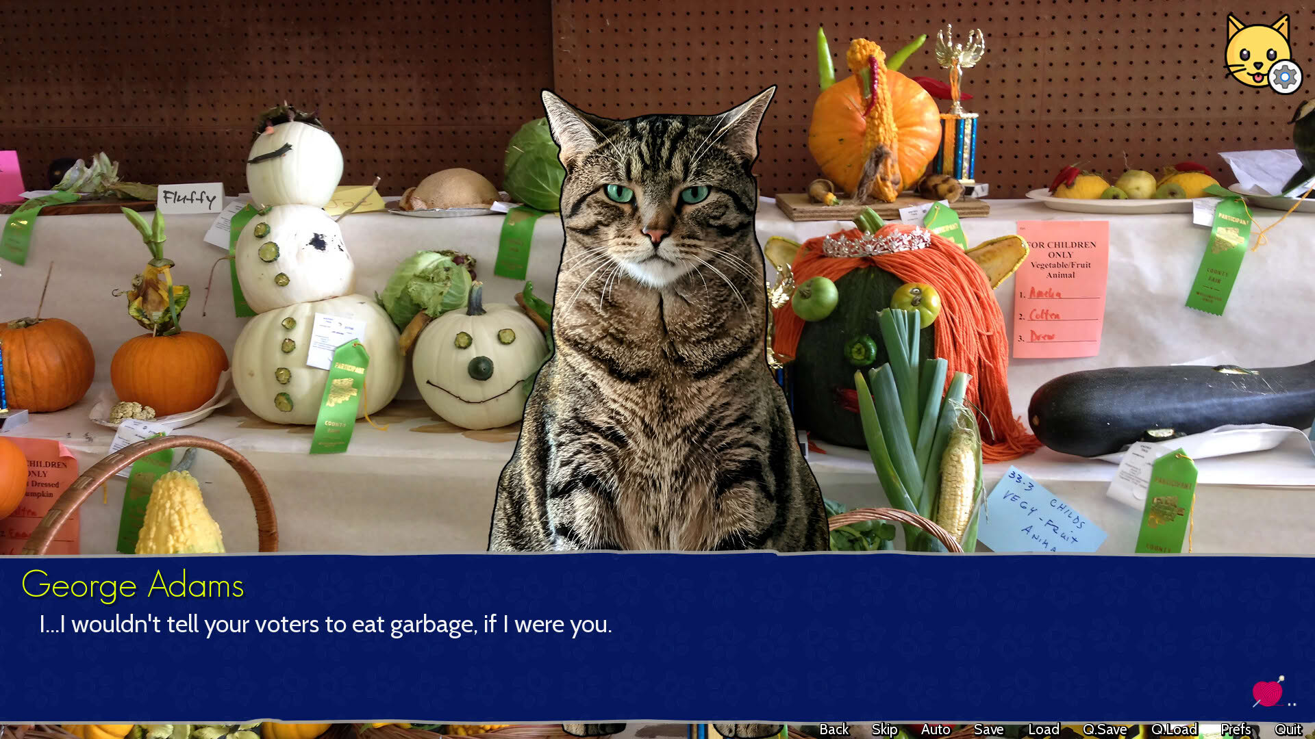 Screenshot for Cat President: 3rd-Rate Candidate