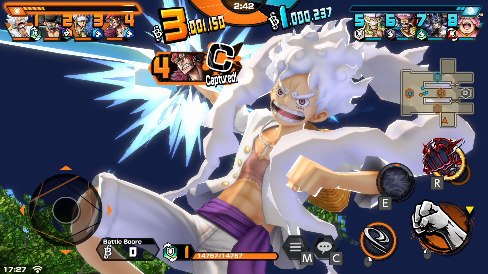 Screenshot for One Piece: Bounty Rush