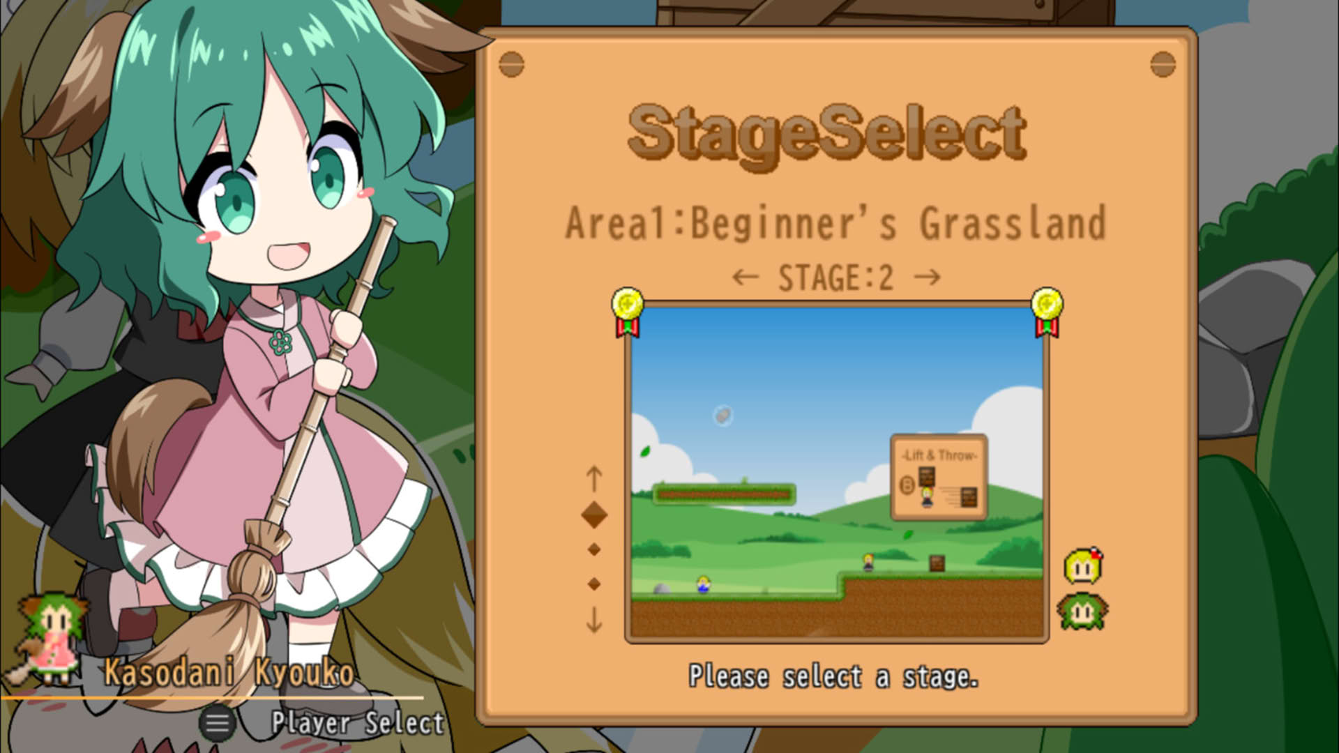 Screenshot for Rumia Throws!