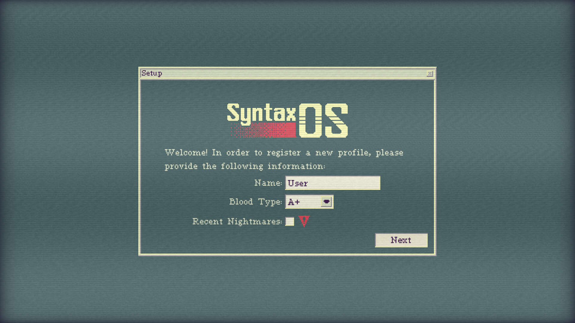 Screenshot for Syntaxia
