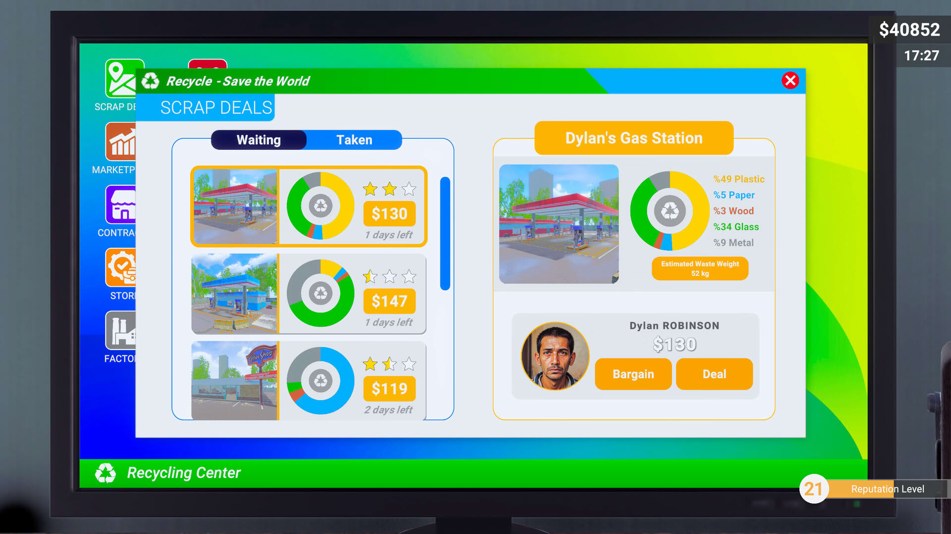Screenshot for Recycling Center Simulator