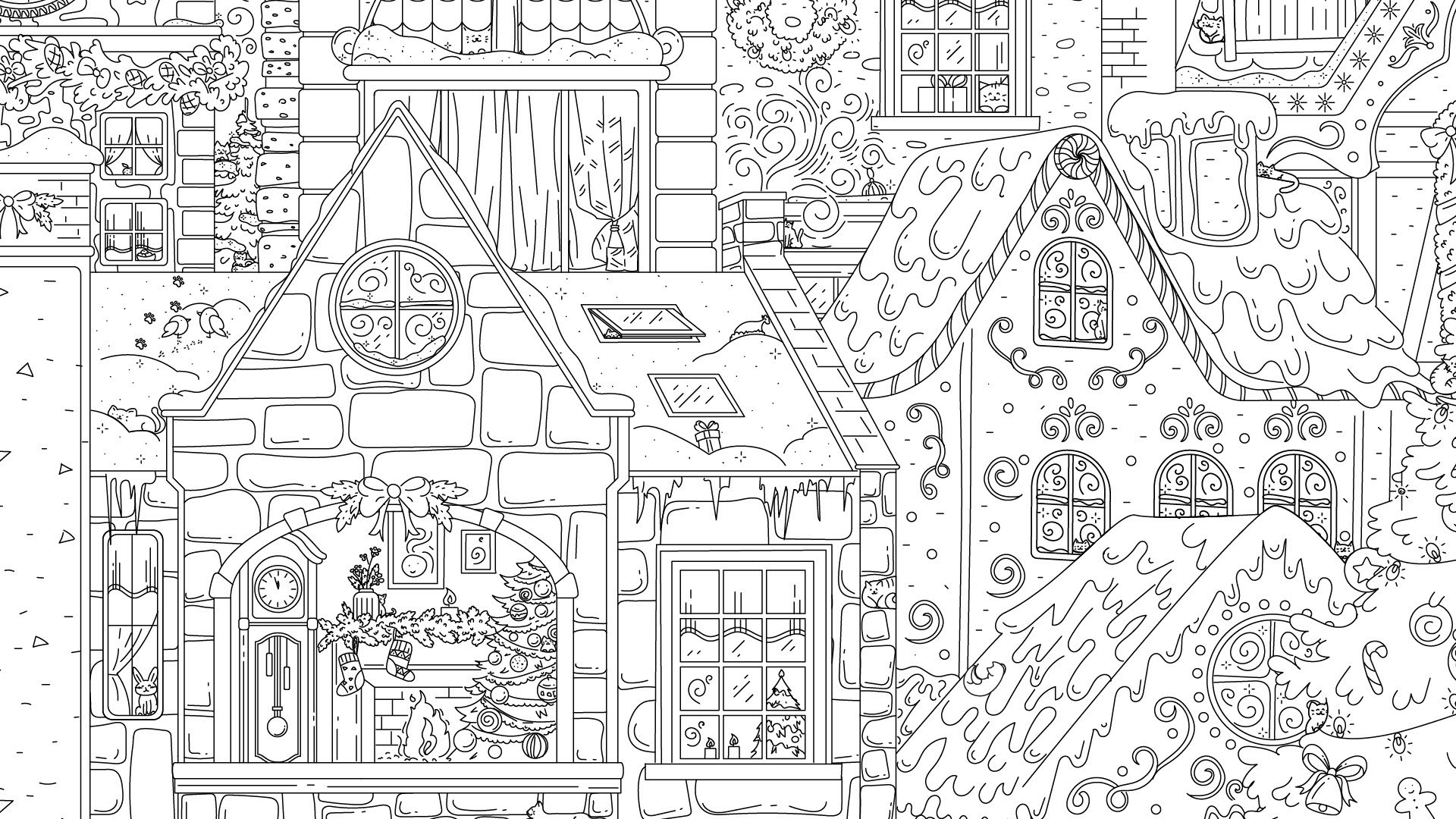 Screenshot for Travellin Cats in Christmas