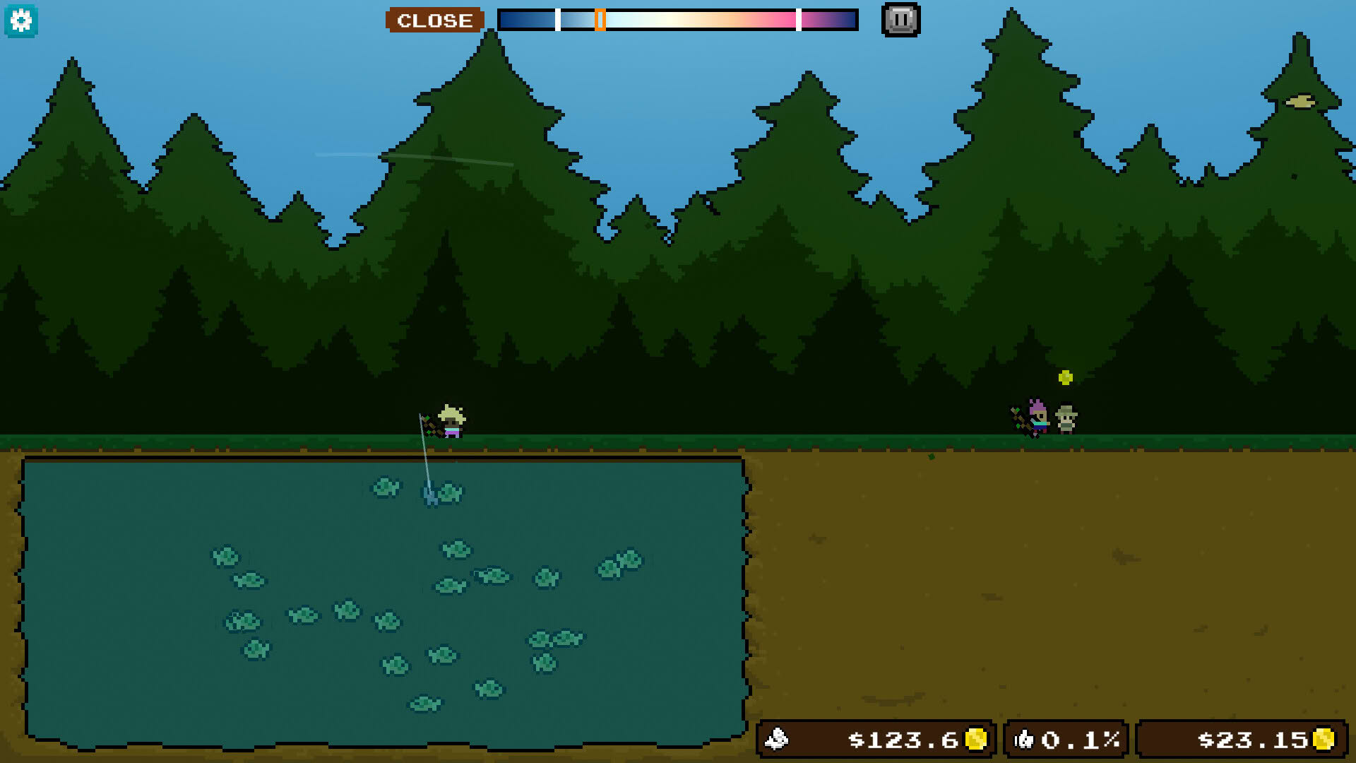 Screenshot for Pocket Idler: Fishing Pond