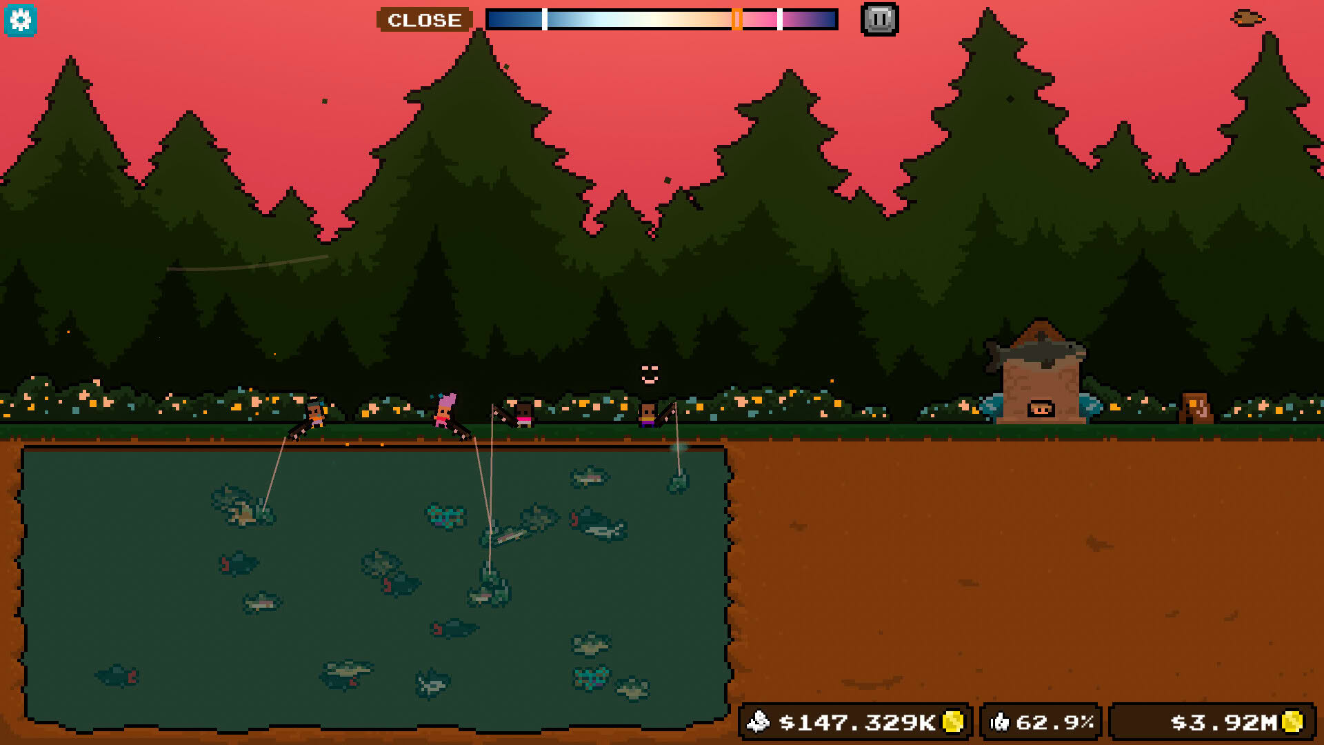 Screenshot for Pocket Idler: Fishing Pond