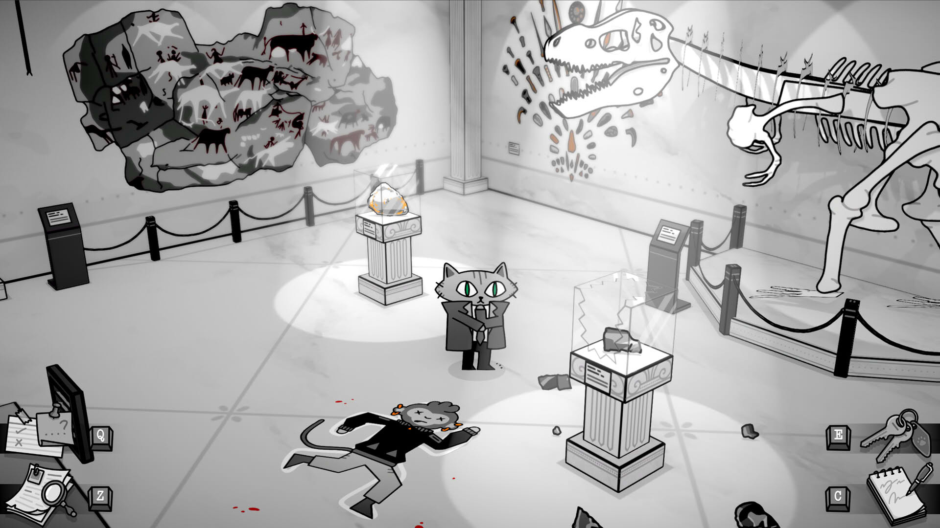 Screenshot for Feline Forensics and the Meowseum Mystery
