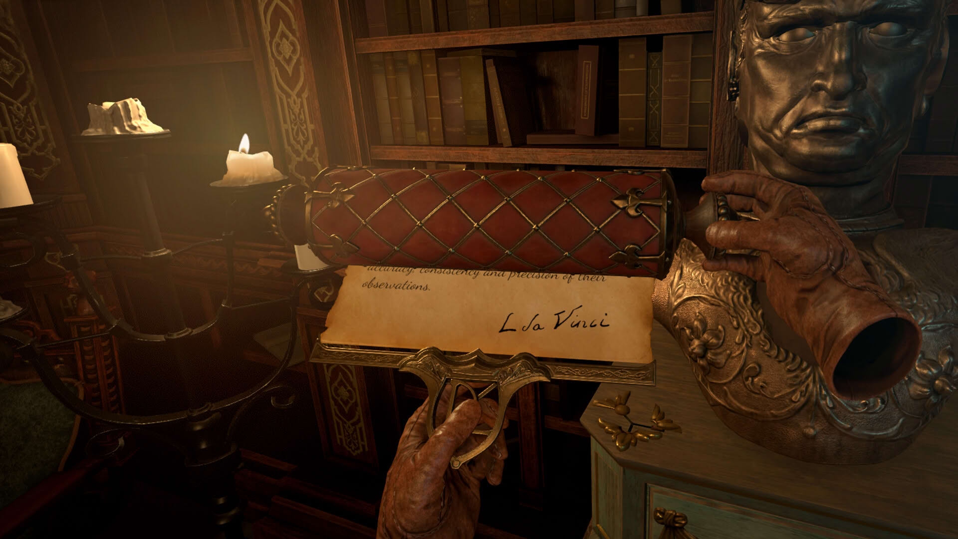 Screenshot for The House of Da Vinci VR