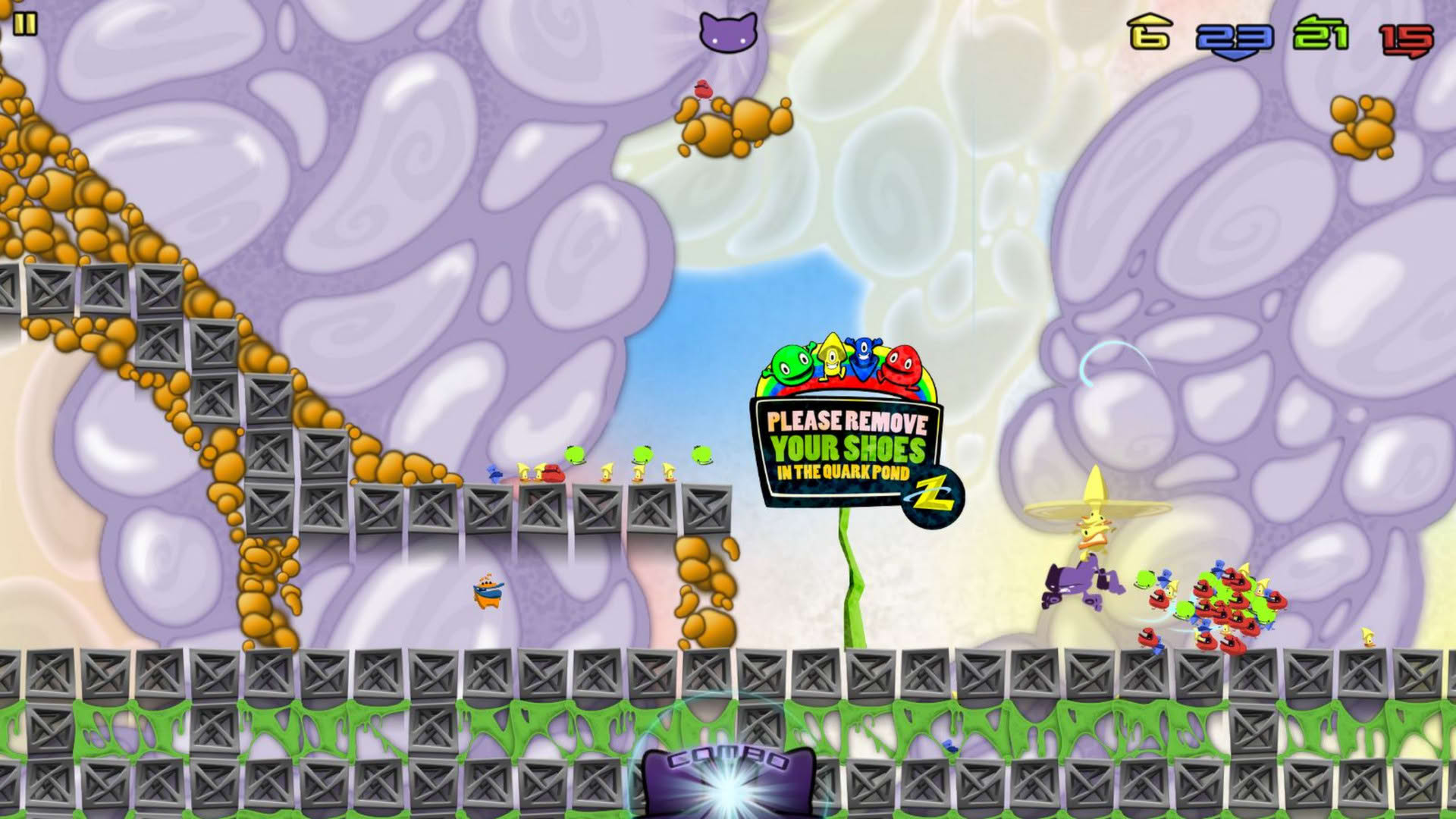 Screenshot for Schrödinger's Cat and the Raiders of the Lost Quark