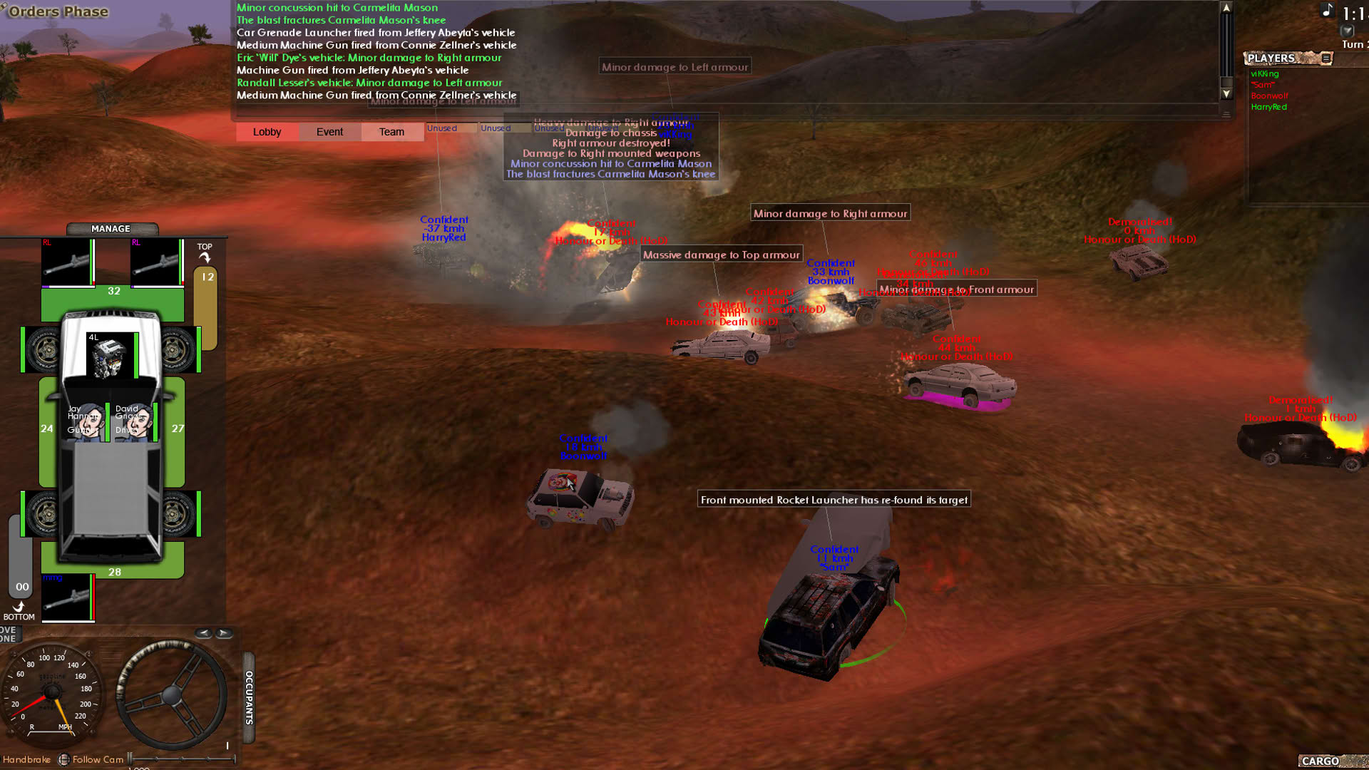 Screenshot for Darkwind: War on Wheels