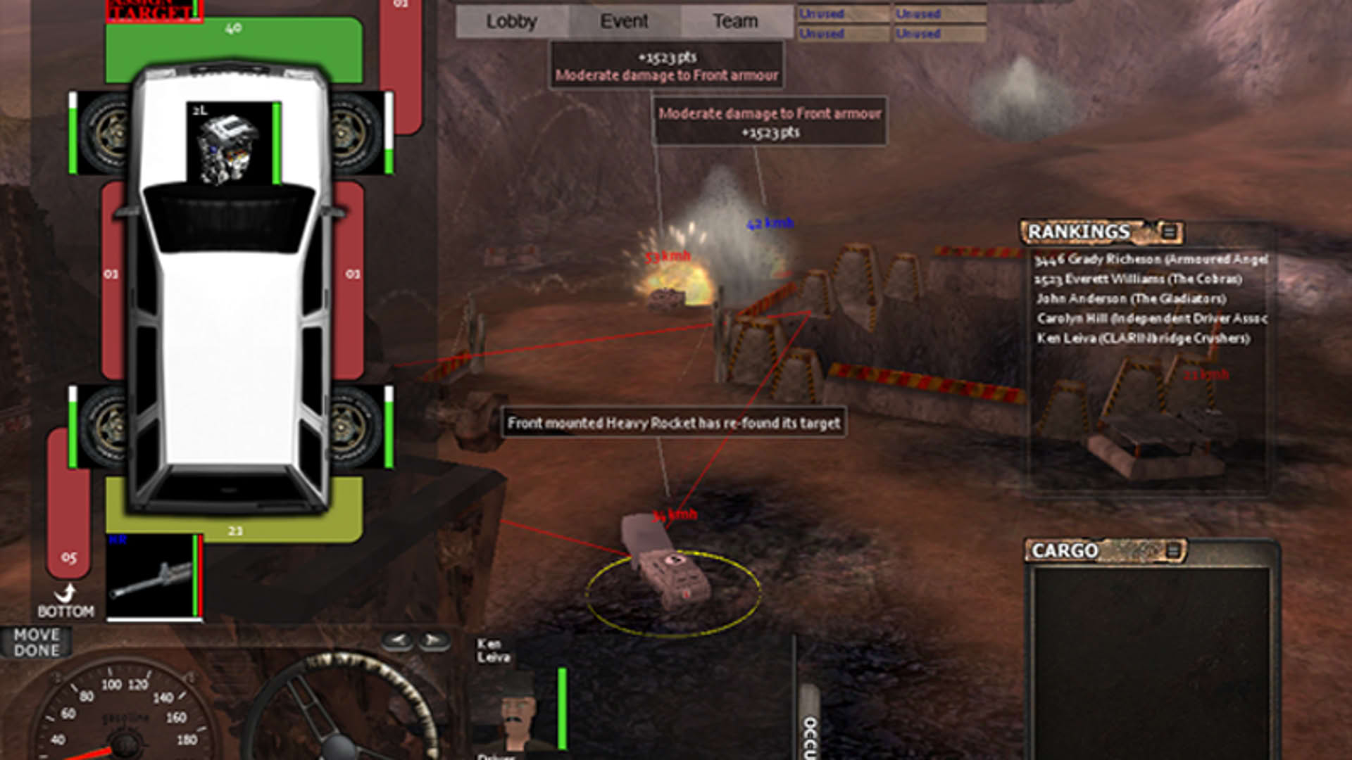 Screenshot for Darkwind: War on Wheels