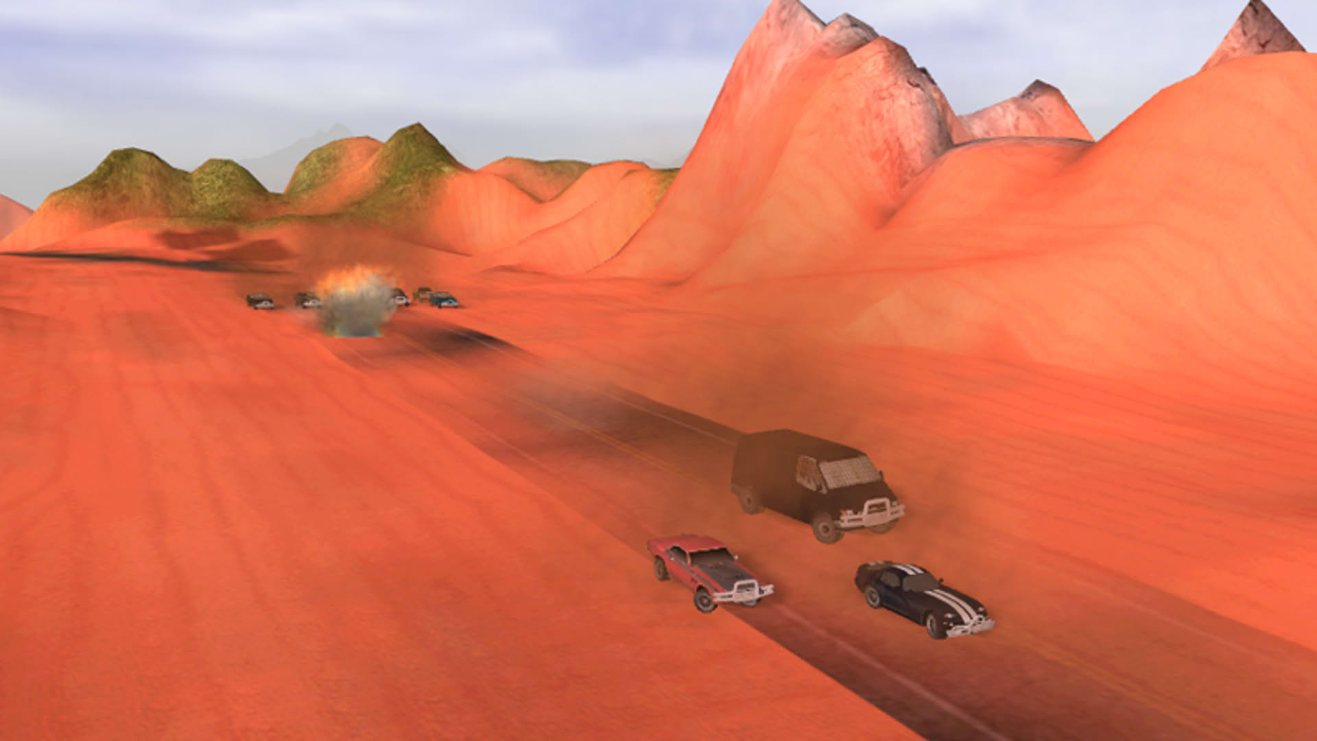 Screenshot for Darkwind: War on Wheels