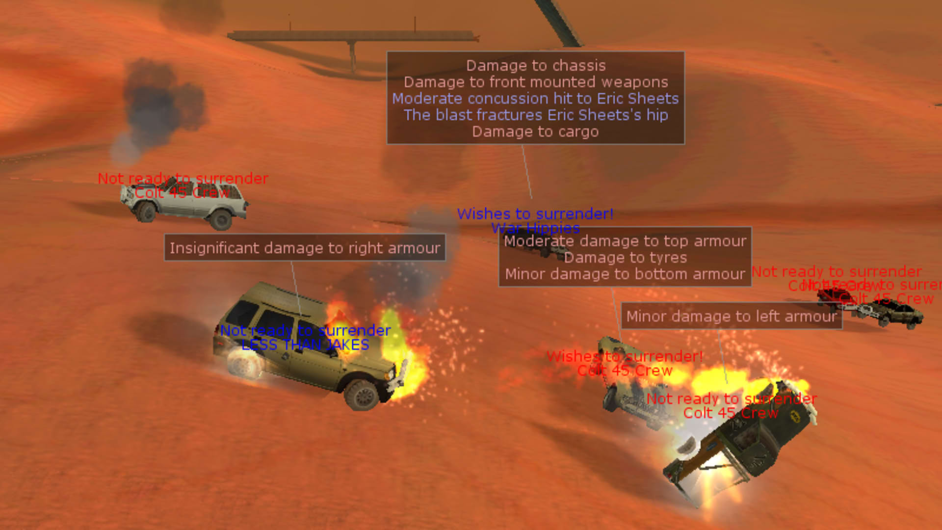 Screenshot for Darkwind: War on Wheels