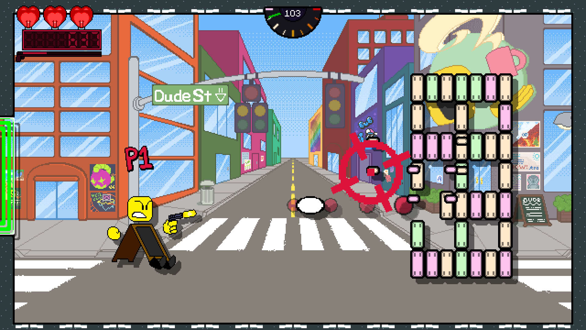 Screenshot for Mr. Shootem Breaks Out!
