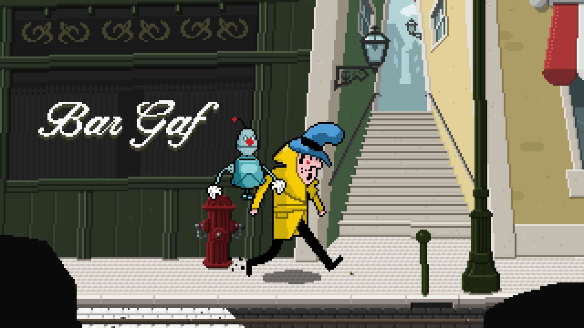 Screenshot for Detective Case and Clown Bot in: Murder in the Hotel Lisbon