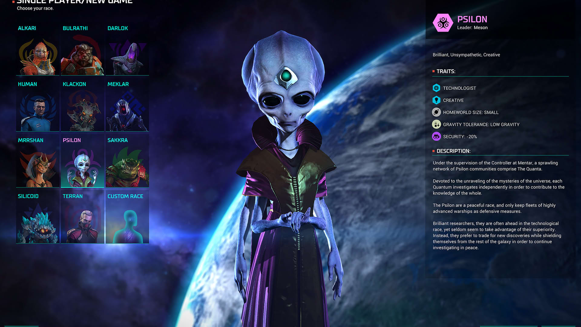 Screenshot for Master of Orion