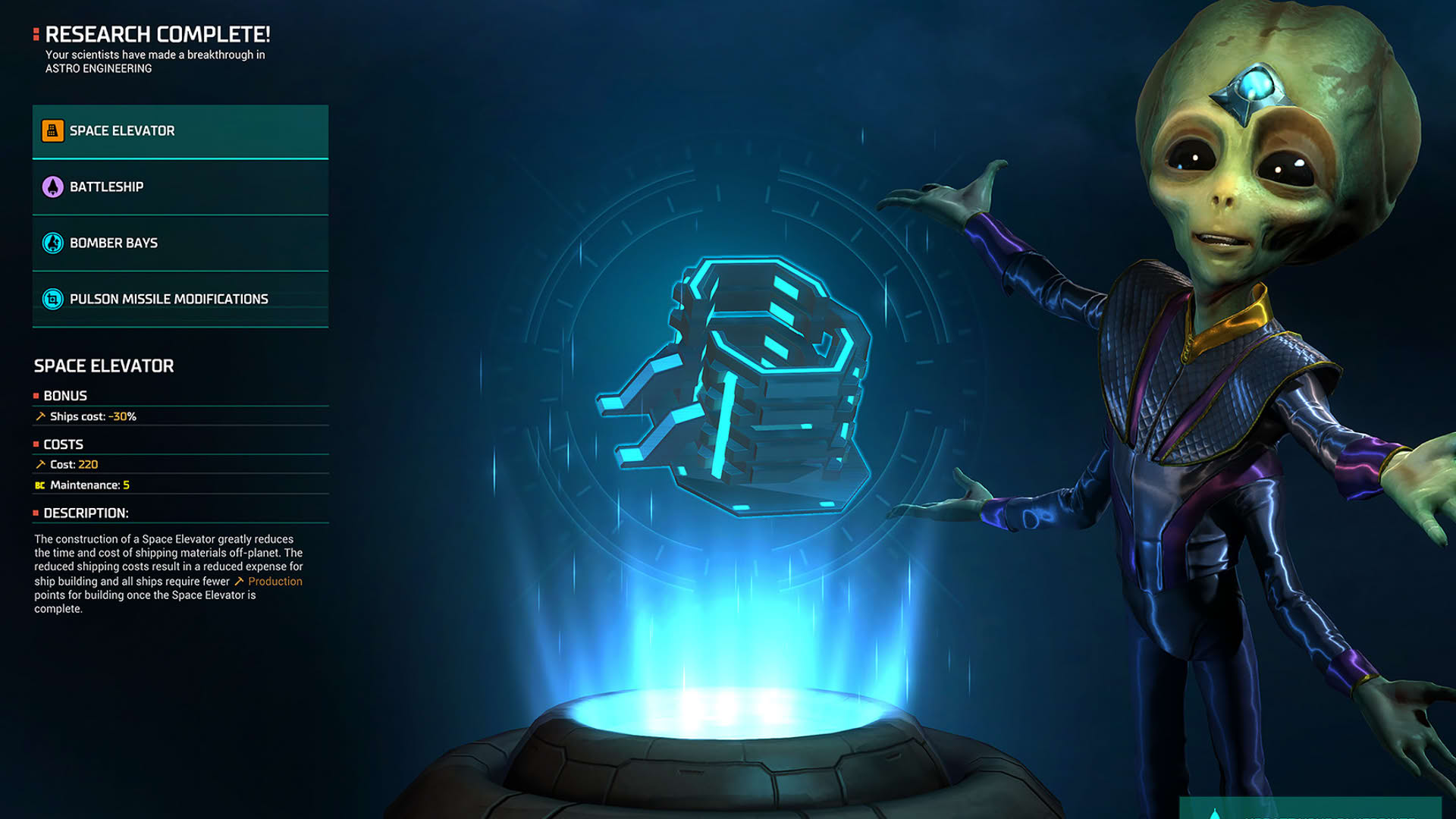 Screenshot for Master of Orion