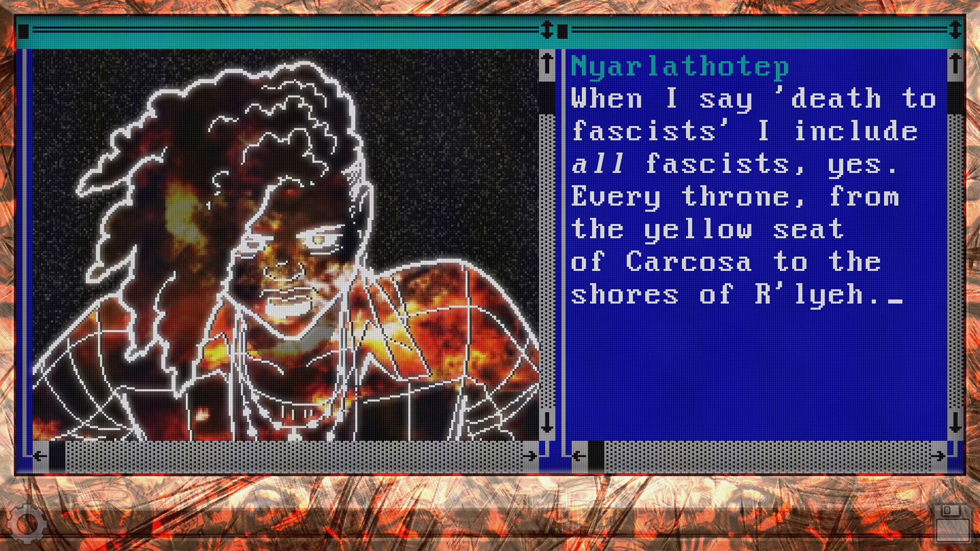 Screenshot for The Shadow Over Cyberspace