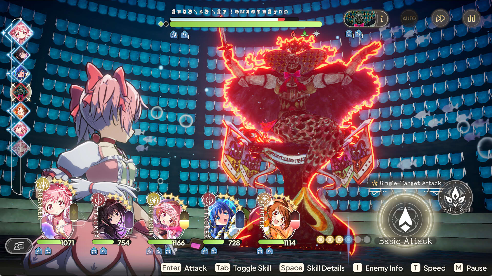 Screenshot for Madoka Magica Magia Exedra