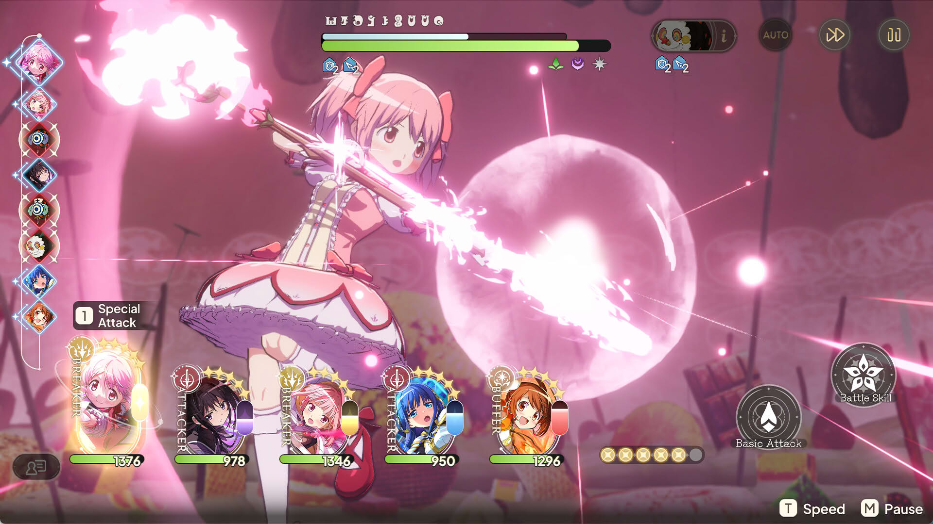 Screenshot for Madoka Magica Magia Exedra
