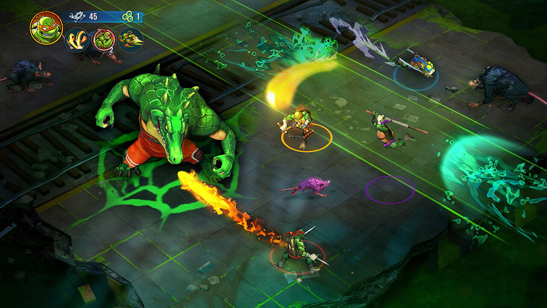 Screenshot for Teenage Mutant Ninja Turtles: Splintered Fate