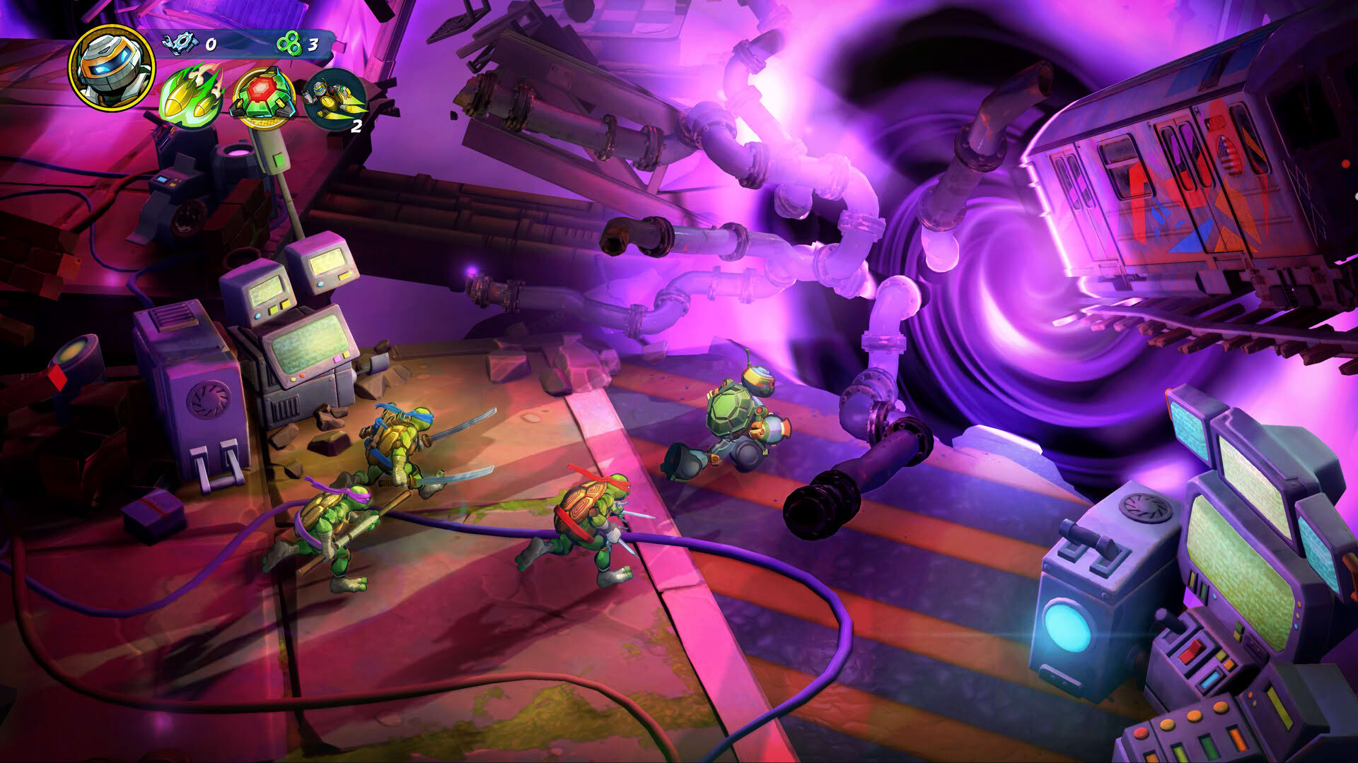 Screenshot for Teenage Mutant Ninja Turtles: Splintered Fate