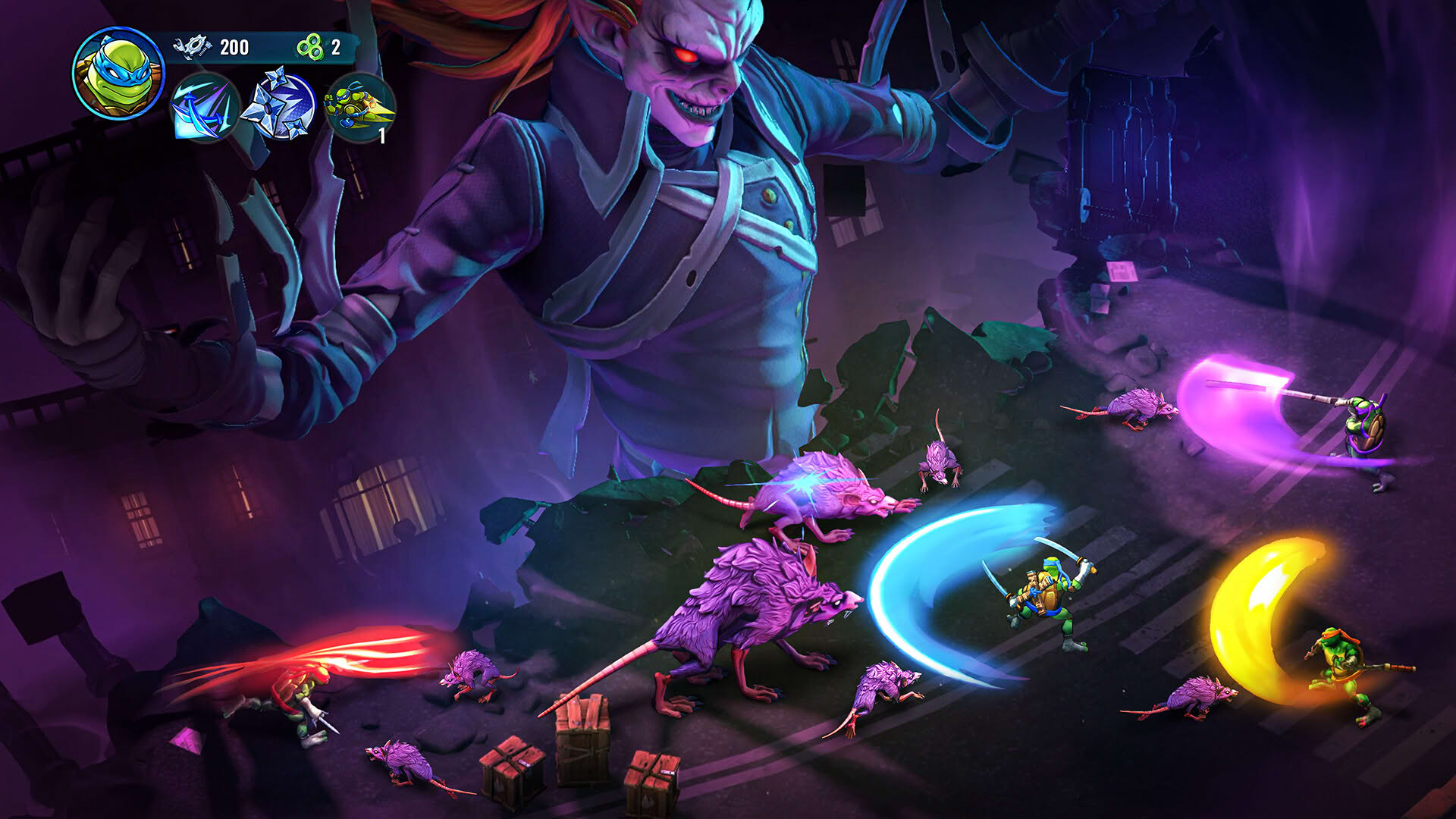 Screenshot for Teenage Mutant Ninja Turtles: Splintered Fate