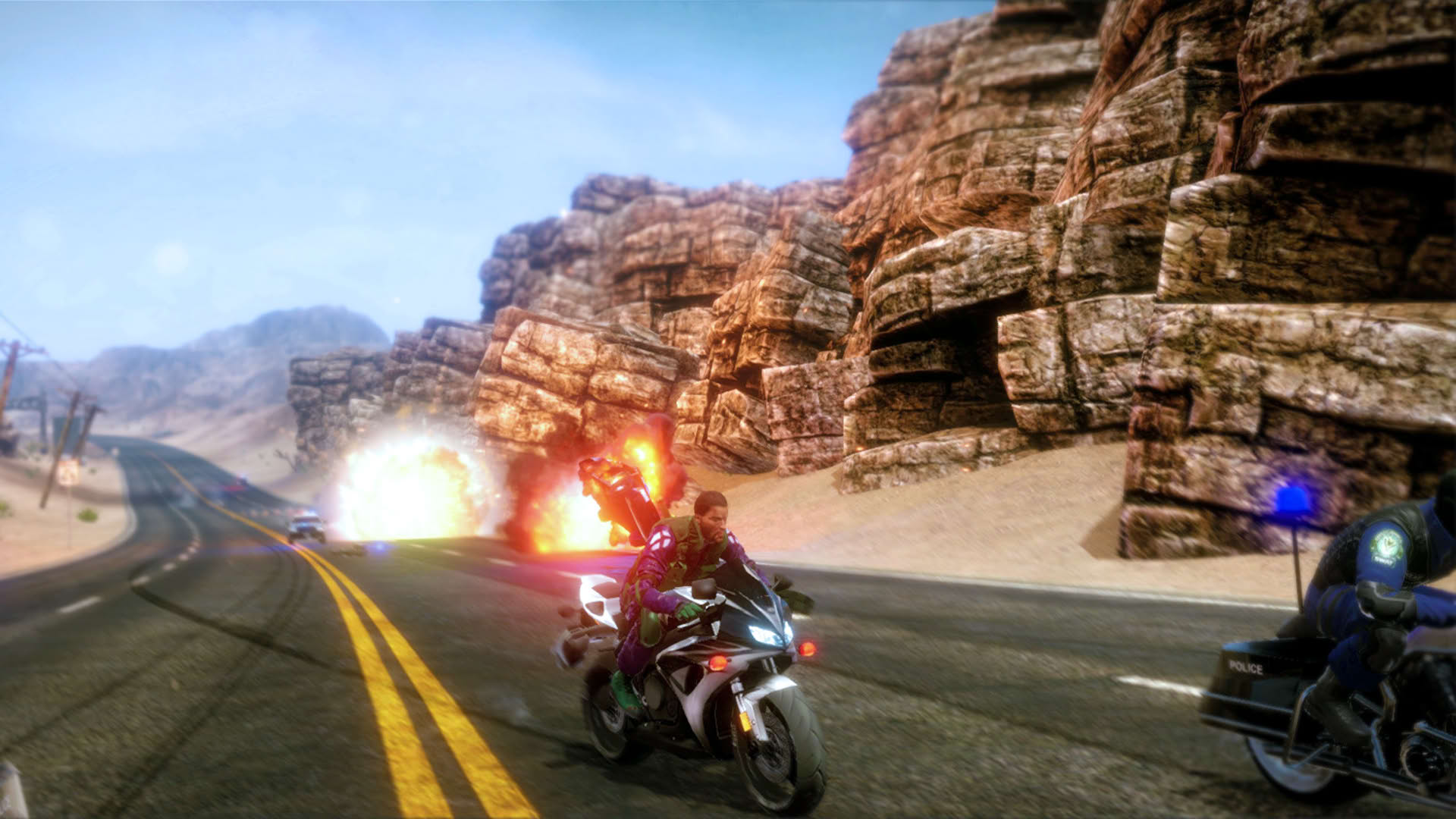 Screenshot for Road Redemption