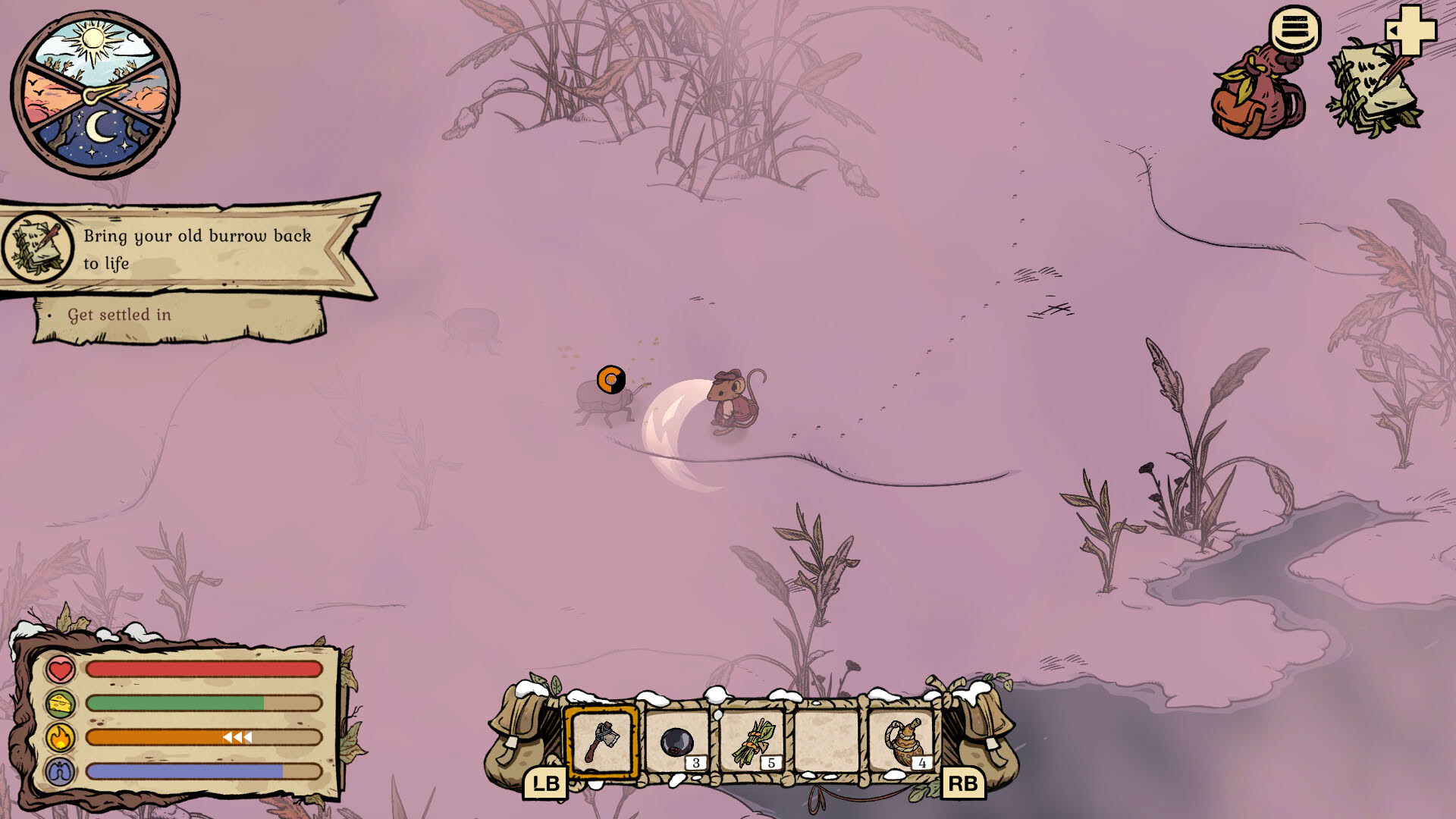 Screenshot for Winter Burrow