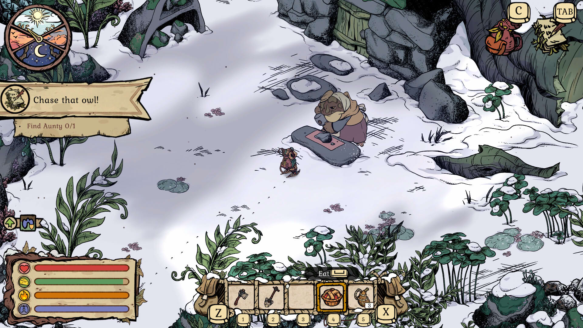 Screenshot for Winter Burrow