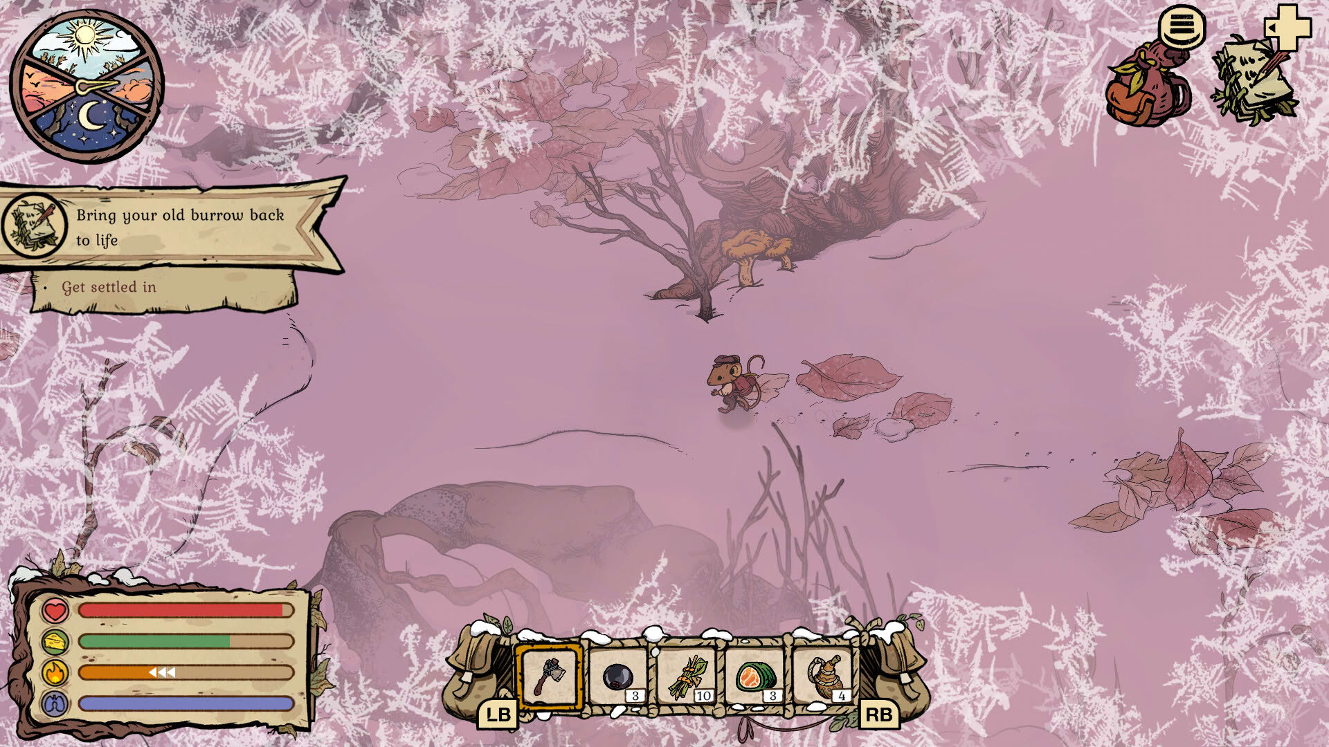 Screenshot for Winter Burrow
