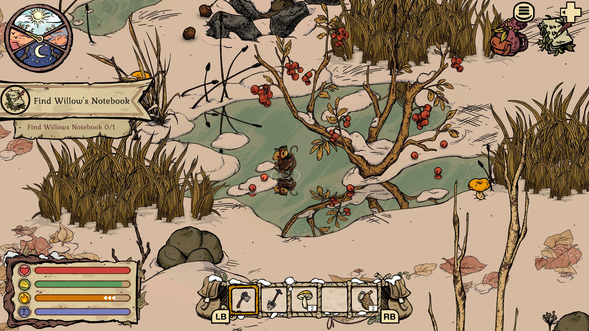 Screenshot for Winter Burrow