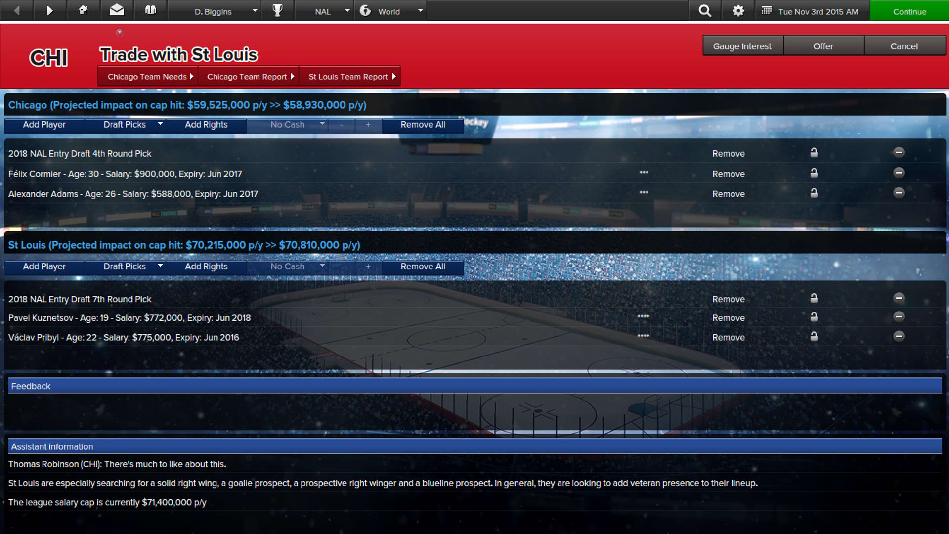 Screenshot for Eastside Hockey Manager