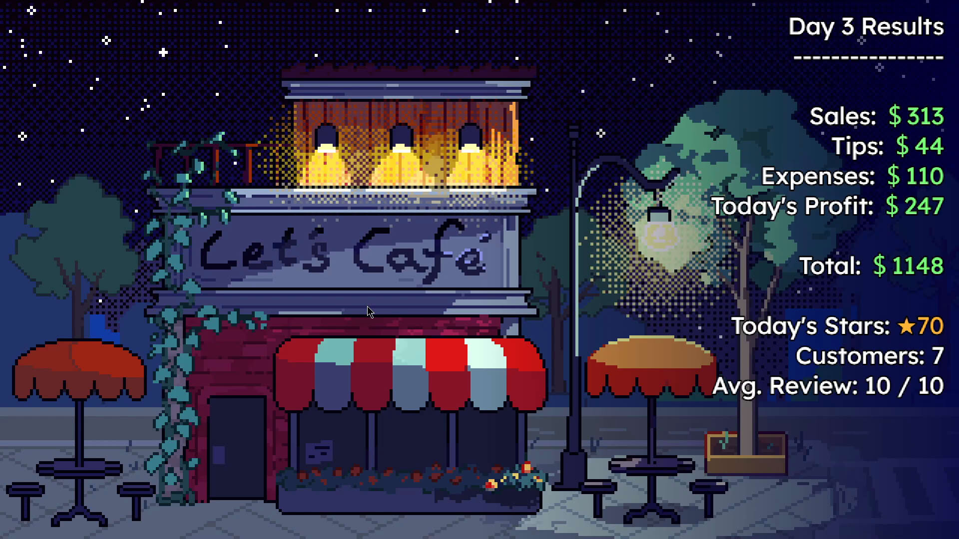 Screenshot for Let's Café