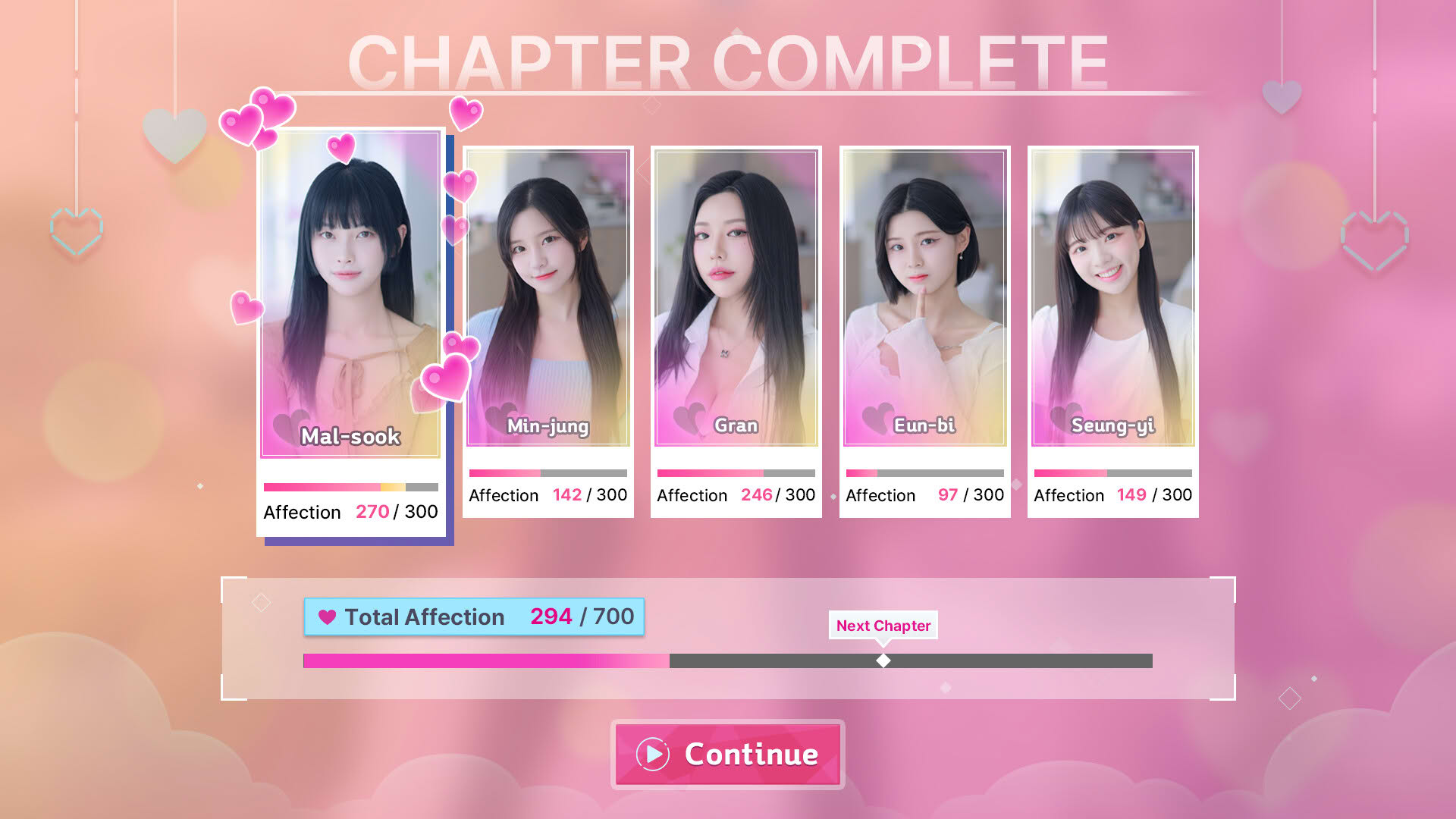 Screenshot for Five Hearts Under One Roof