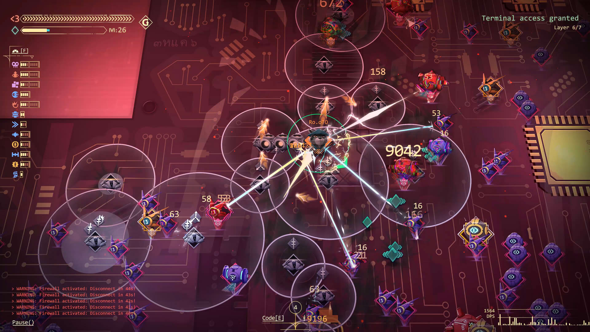 Screenshot for Net.Attack(): Code or Die!