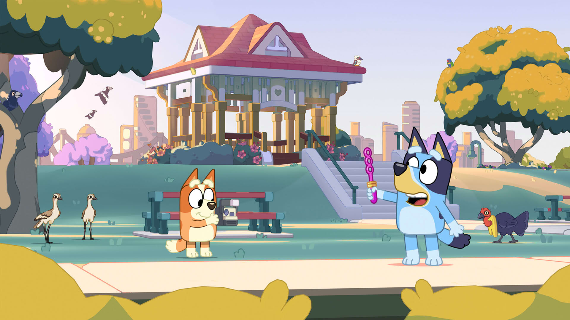 Screenshot for Bluey's Happy Snaps