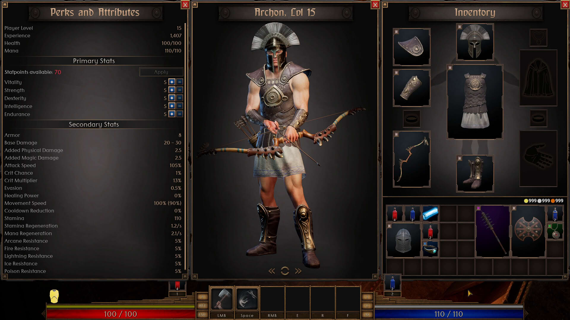 Screenshot for Varthos: Heir to the Throne