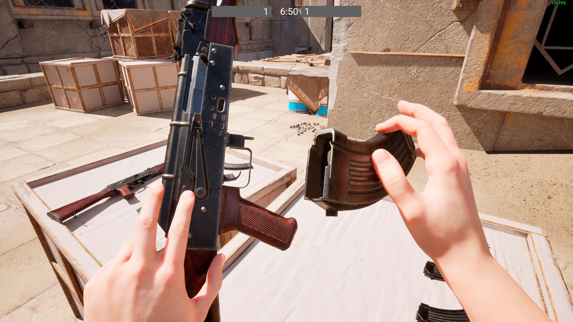 Screenshot for Hand Simulator: Shooter