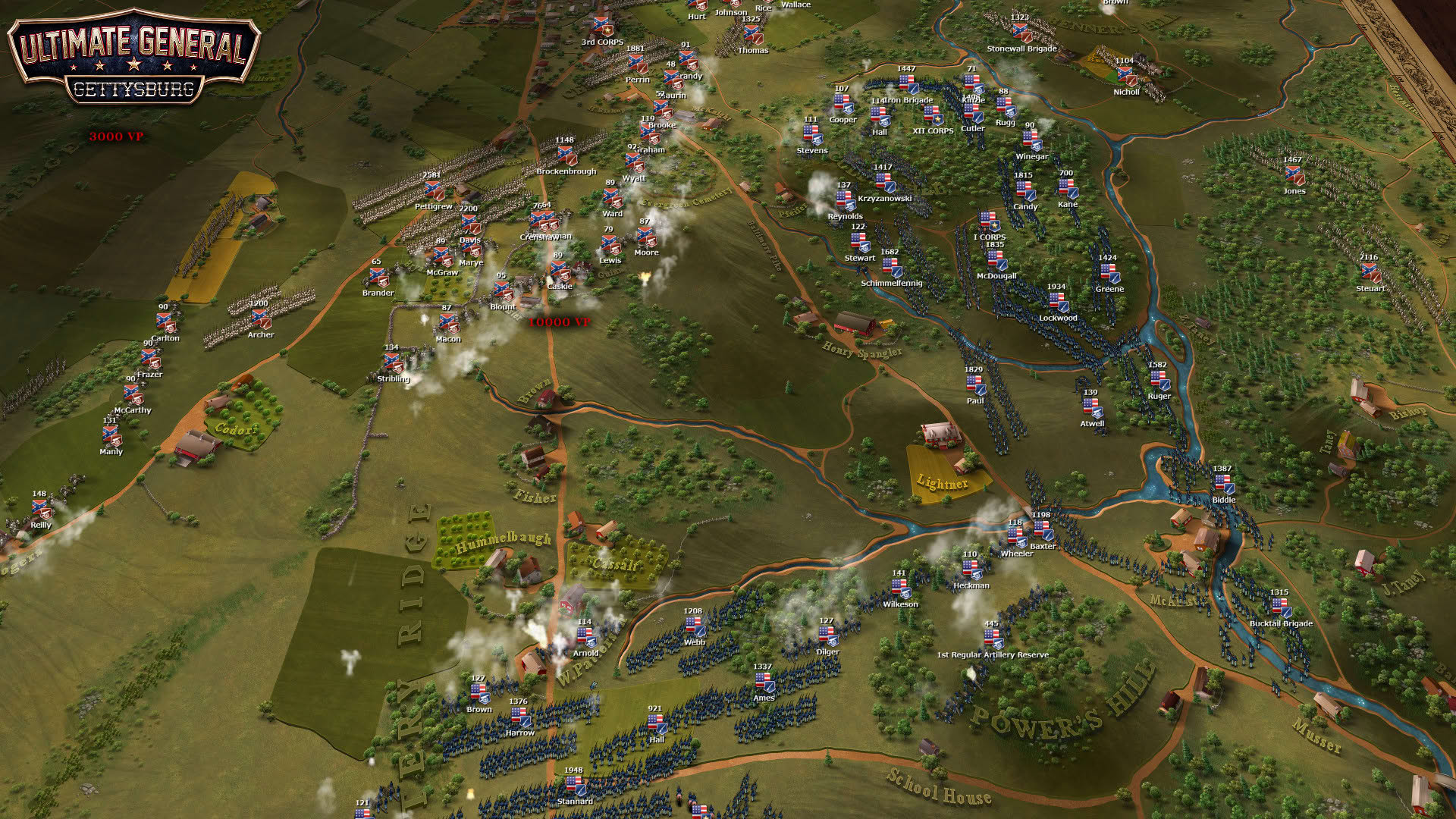 Screenshot for Ultimate General: Gettysburg