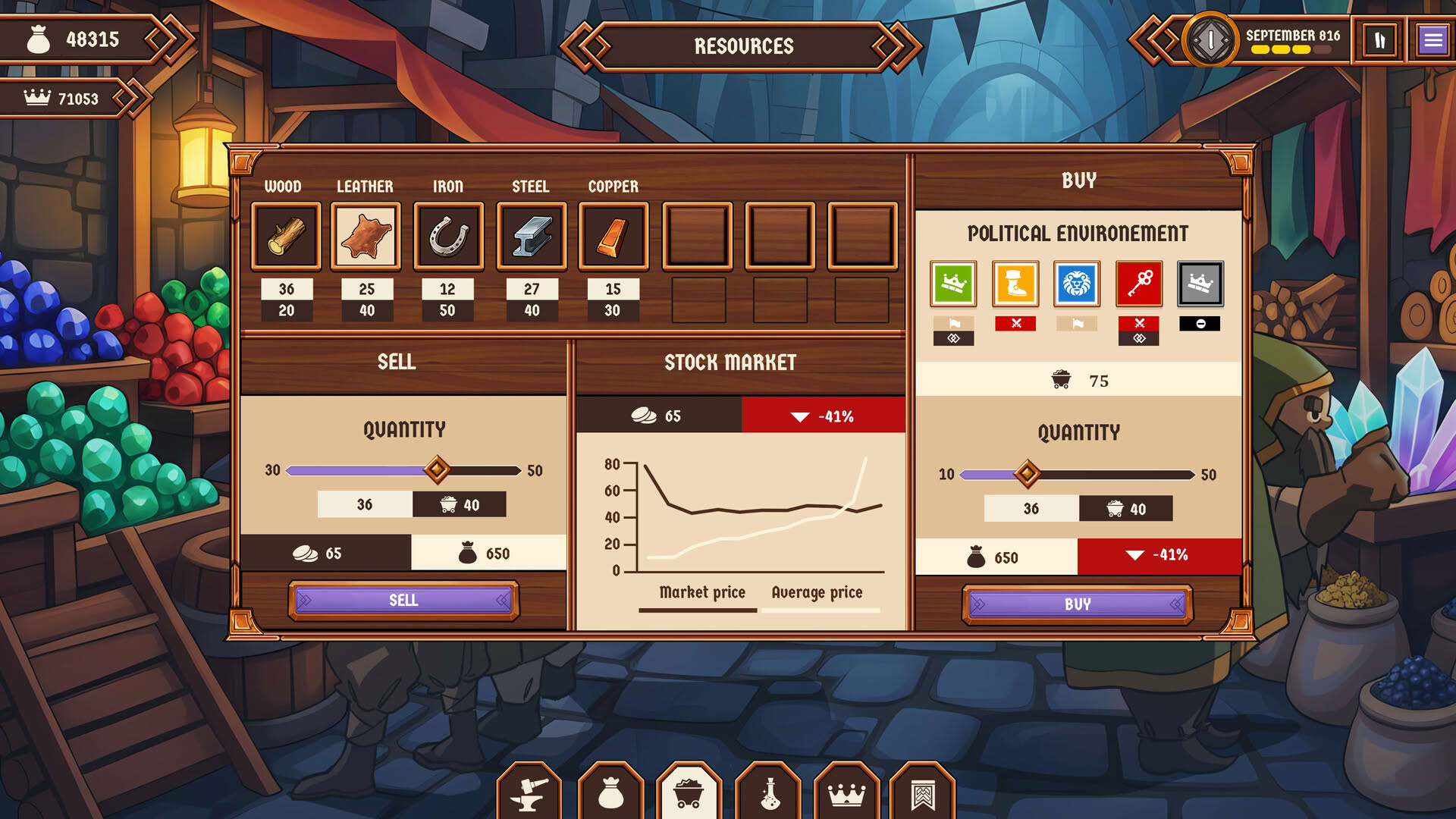 Screenshot for Magic Forge Tycoon